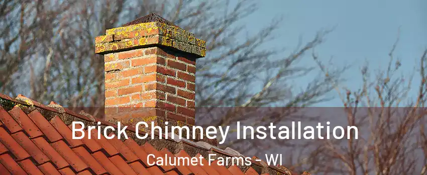 Brick Chimney Installation Calumet Farms - WI