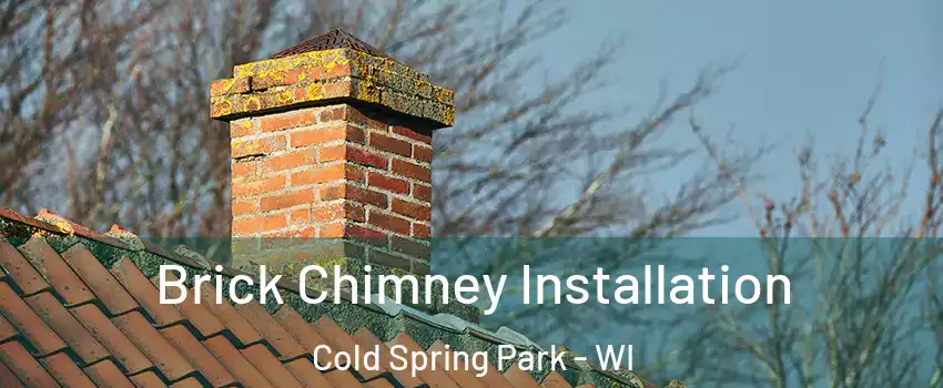 Brick Chimney Installation Cold Spring Park - WI