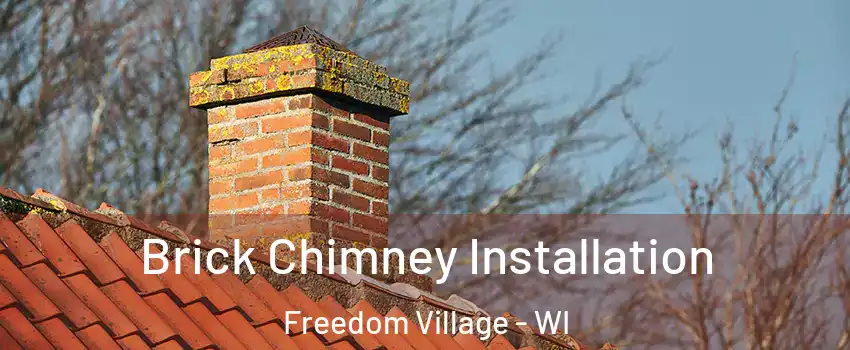 Brick Chimney Installation Freedom Village - WI