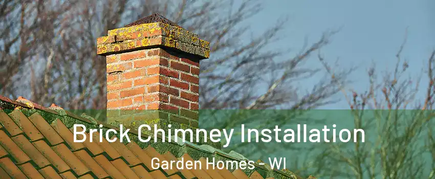 Brick Chimney Installation Garden Homes - WI