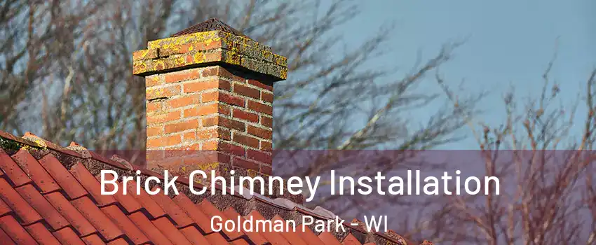 Brick Chimney Installation Goldman Park - WI