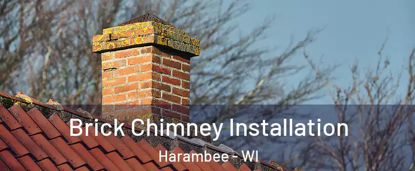 Brick Chimney Installation Harambee - WI