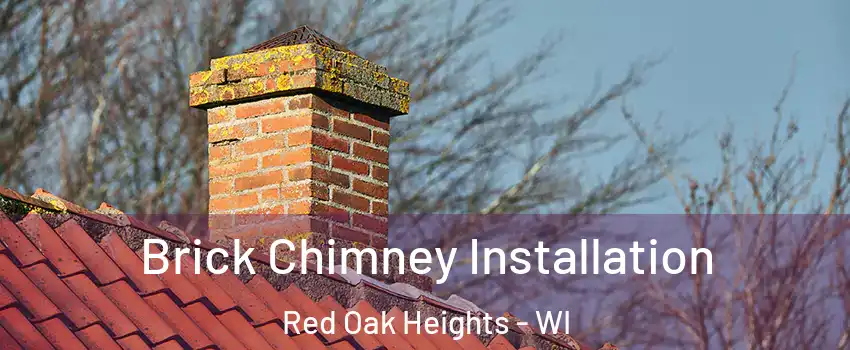 Brick Chimney Installation Red Oak Heights - WI