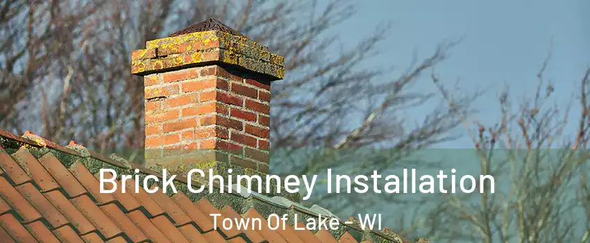 Brick Chimney Installation Town Of Lake - WI