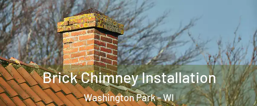 Brick Chimney Installation Washington Park - WI