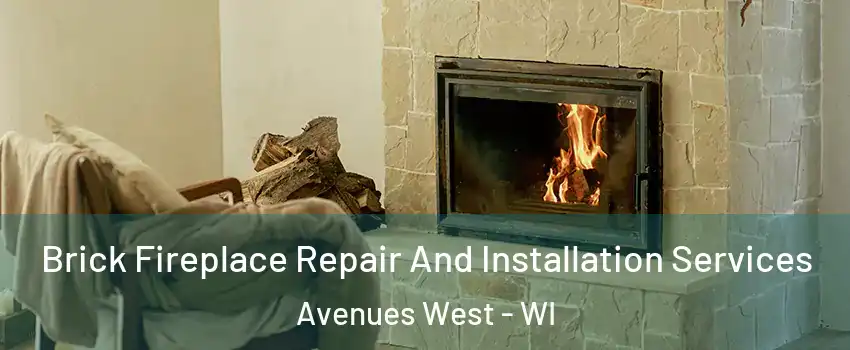 Brick Fireplace Repair And Installation Services Avenues West - WI