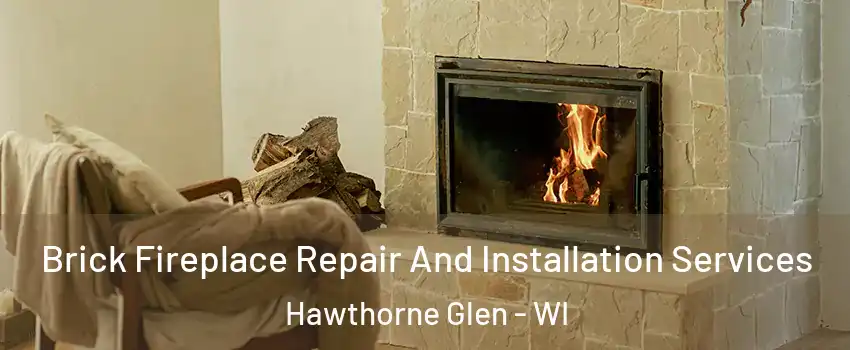 Brick Fireplace Repair And Installation Services Hawthorne Glen - WI