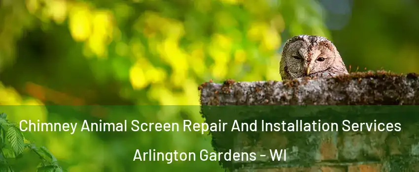 Chimney Animal Screen Repair And Installation Services Arlington Gardens - WI