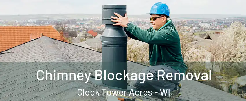 Chimney Blockage Removal Clock Tower Acres - WI