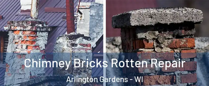 Chimney Bricks Rotten Repair Arlington Gardens - WI