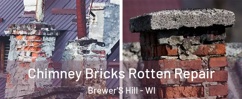 Chimney Bricks Rotten Repair Brewer'S Hill - WI