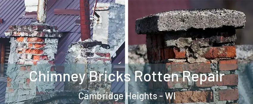 Chimney Bricks Rotten Repair Cambridge Heights - WI