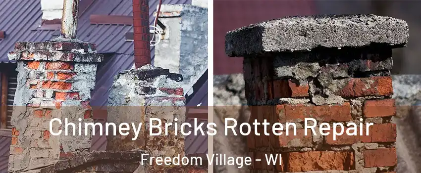 Chimney Bricks Rotten Repair Freedom Village - WI