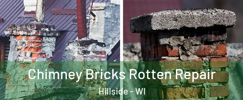 Chimney Bricks Rotten Repair Hillside - WI