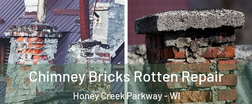 Chimney Bricks Rotten Repair Honey Creek Parkway - WI