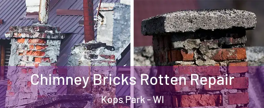 Chimney Bricks Rotten Repair Kops Park - WI