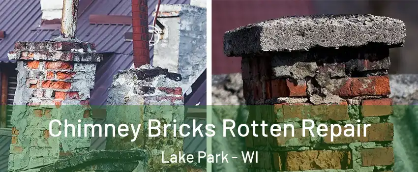 Chimney Bricks Rotten Repair Lake Park - WI