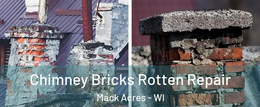 Chimney Bricks Rotten Repair Mack Acres - WI