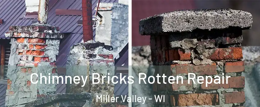 Chimney Bricks Rotten Repair Miller Valley - WI