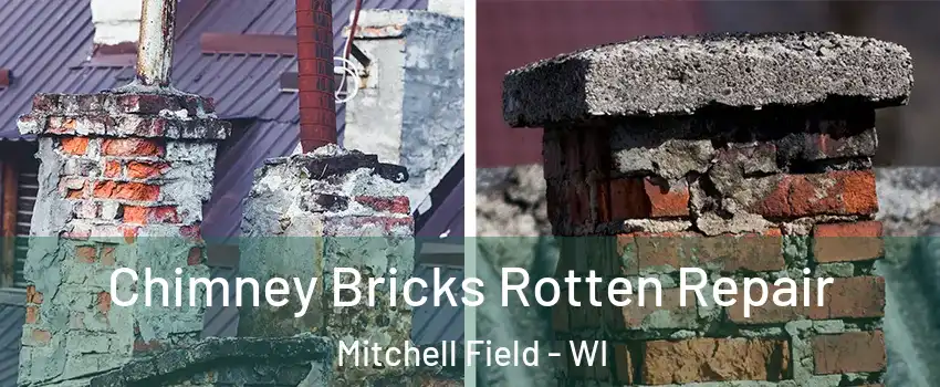 Chimney Bricks Rotten Repair Mitchell Field - WI