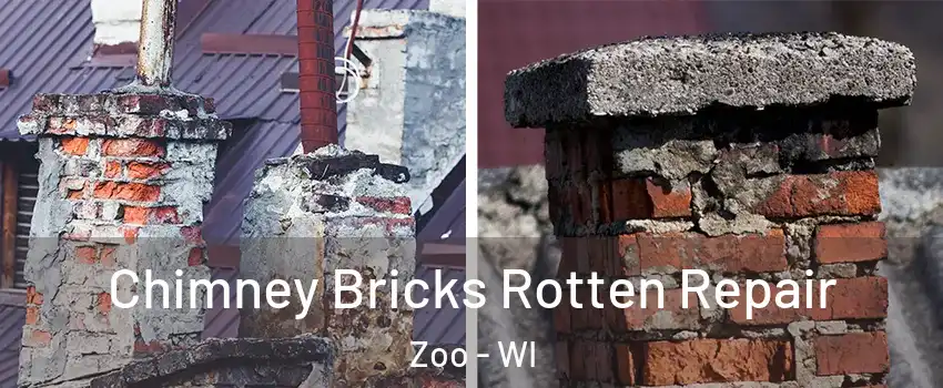 Chimney Bricks Rotten Repair Zoo - WI