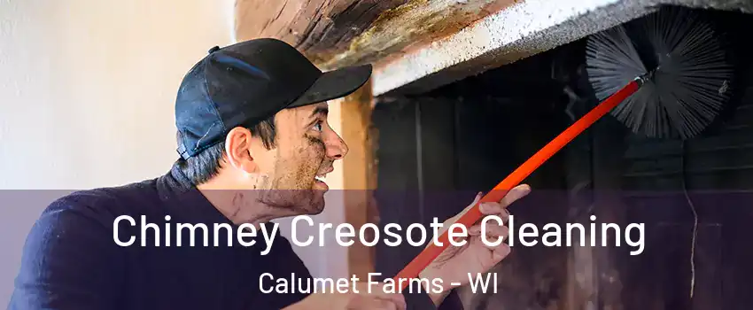 Chimney Creosote Cleaning Calumet Farms - WI