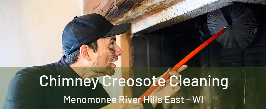 Chimney Creosote Cleaning Menomonee River Hills East - WI