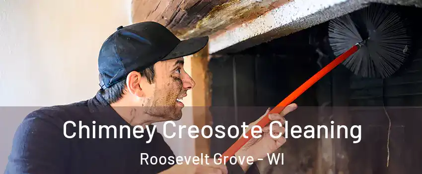 Chimney Creosote Cleaning Roosevelt Grove - WI