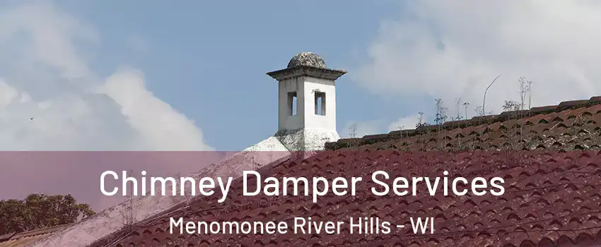 Chimney Damper Services Menomonee River Hills - WI