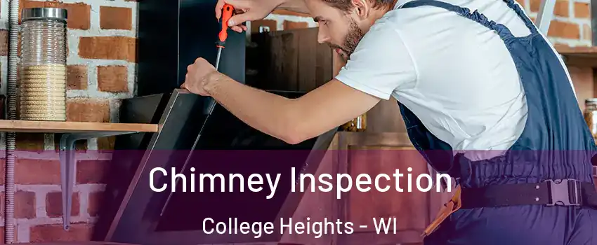 Chimney Inspection College Heights - WI