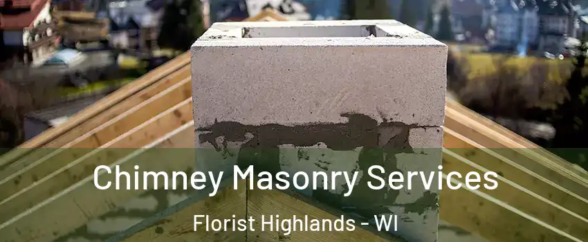 Chimney Masonry Services Florist Highlands - WI