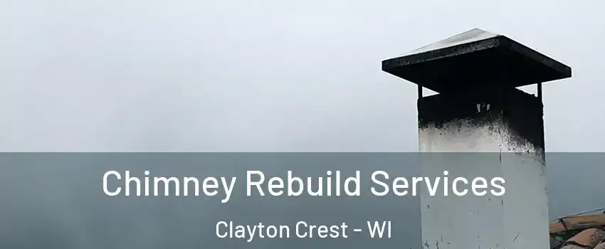 Chimney Rebuild Services Clayton Crest - WI