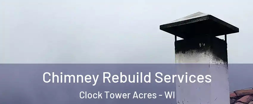 Chimney Rebuild Services Clock Tower Acres - WI