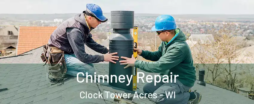 Chimney Repair Clock Tower Acres - WI