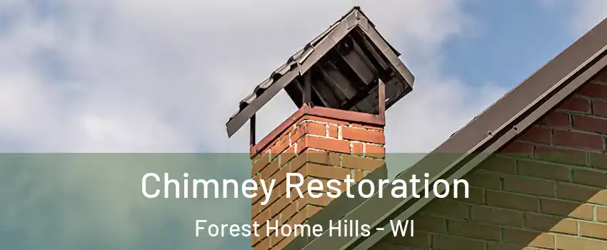 Chimney Restoration Forest Home Hills - WI