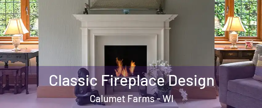 Classic Fireplace Design Calumet Farms - WI