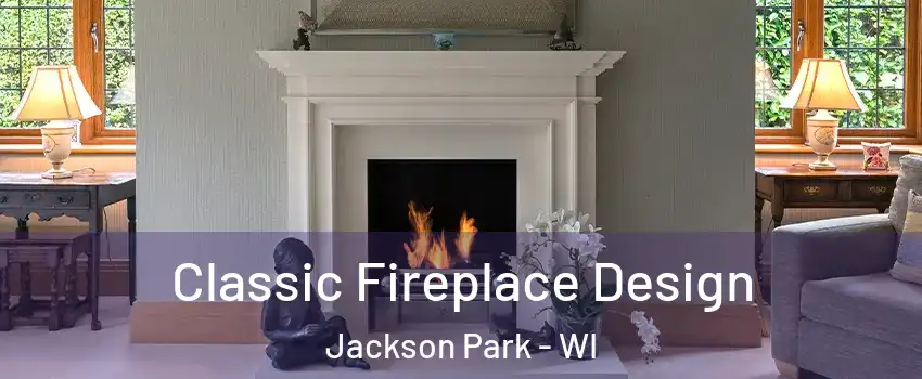 Classic Fireplace Design Jackson Park - WI