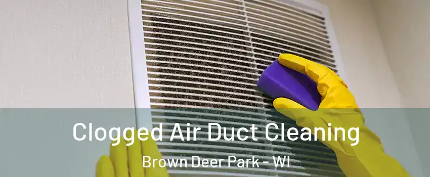 Clogged Air Duct Cleaning Brown Deer Park - WI