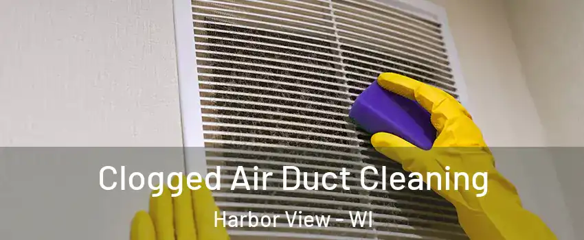 Clogged Air Duct Cleaning Harbor View - WI