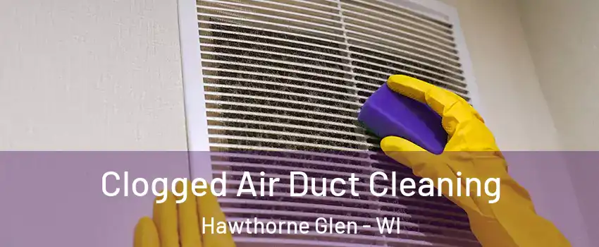 Clogged Air Duct Cleaning Hawthorne Glen - WI