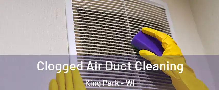 Clogged Air Duct Cleaning King Park - WI