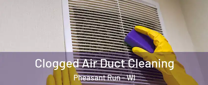 Clogged Air Duct Cleaning Pheasant Run - WI