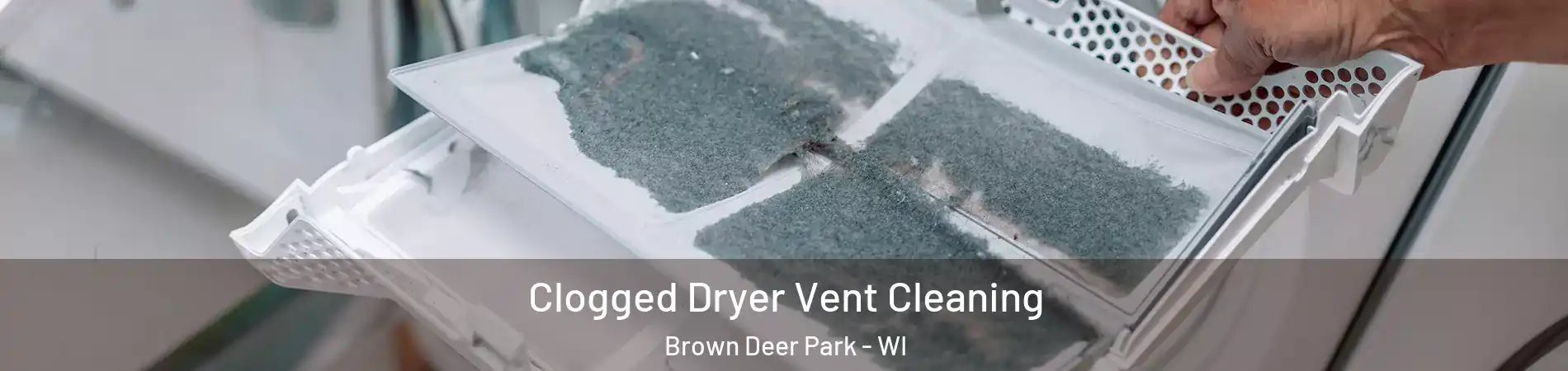 Clogged Dryer Vent Cleaning Brown Deer Park - WI