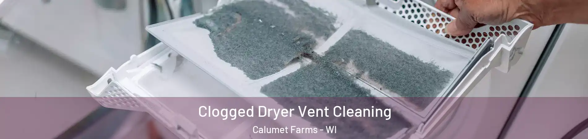 Clogged Dryer Vent Cleaning Calumet Farms - WI