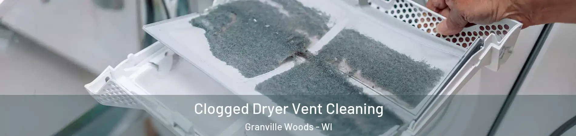 Clogged Dryer Vent Cleaning Granville Woods - WI