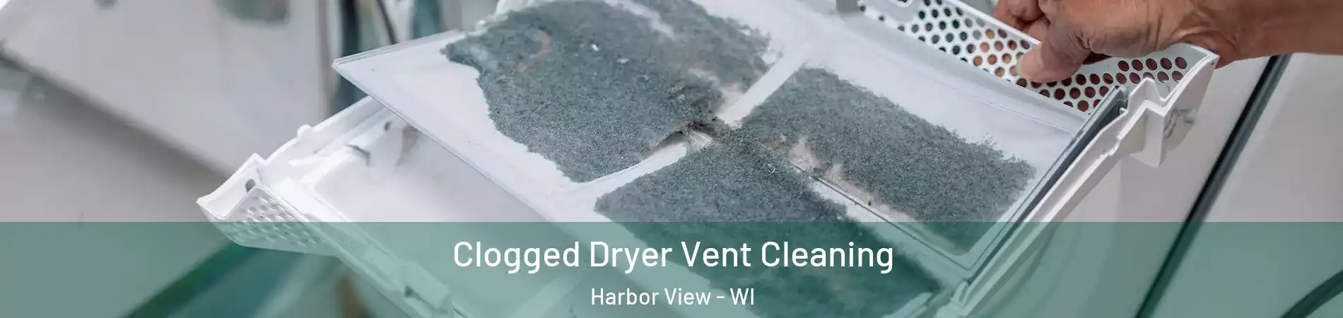 Clogged Dryer Vent Cleaning Harbor View - WI