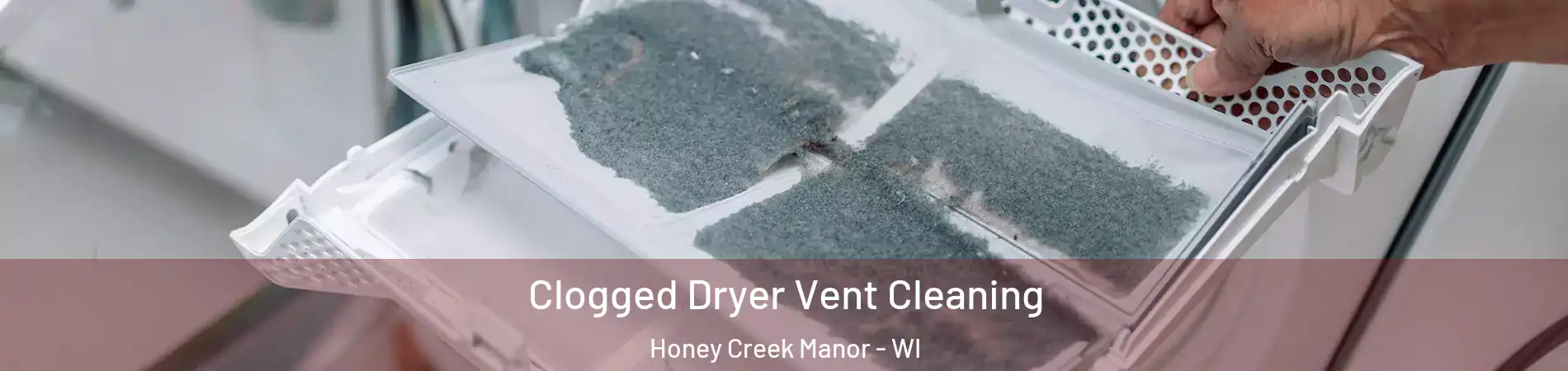 Clogged Dryer Vent Cleaning Honey Creek Manor - WI