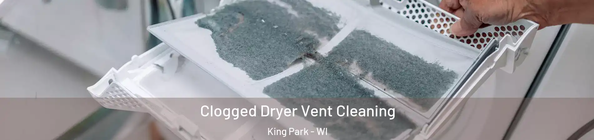 Clogged Dryer Vent Cleaning King Park - WI