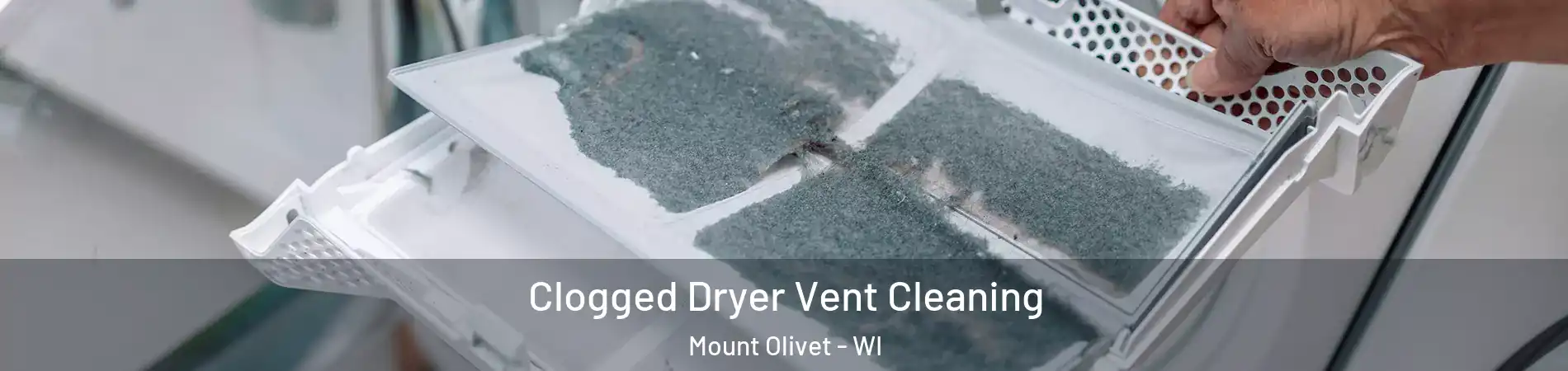 Clogged Dryer Vent Cleaning Mount Olivet - WI