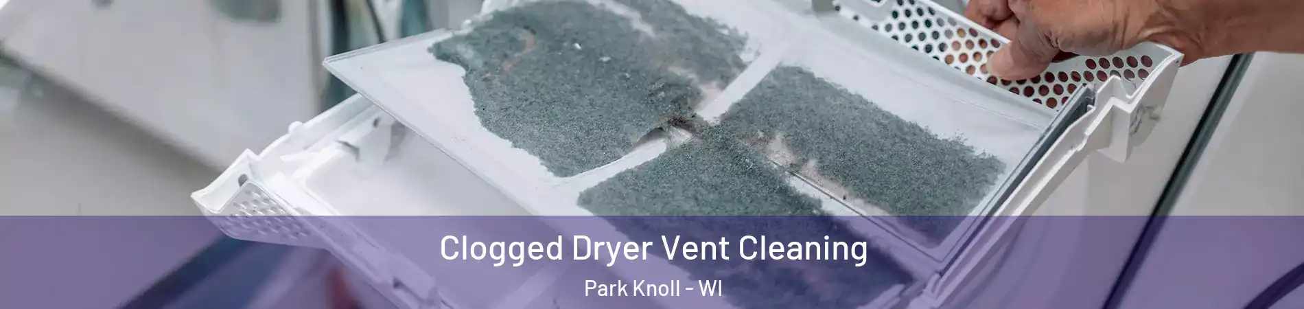 Clogged Dryer Vent Cleaning Park Knoll - WI